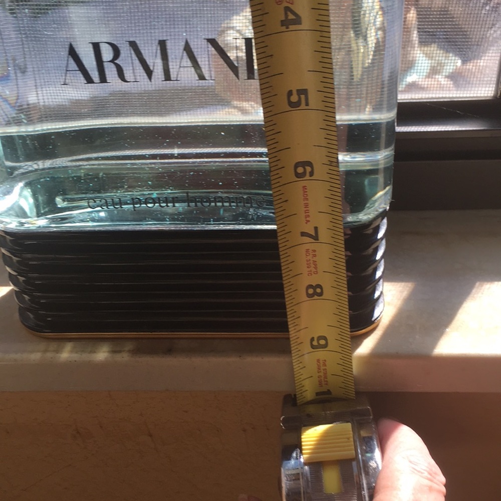 Armani Men’s Cologne factice dummy display glass bottle. 33.3 oz. Extremely rare - Picture 3 of 6